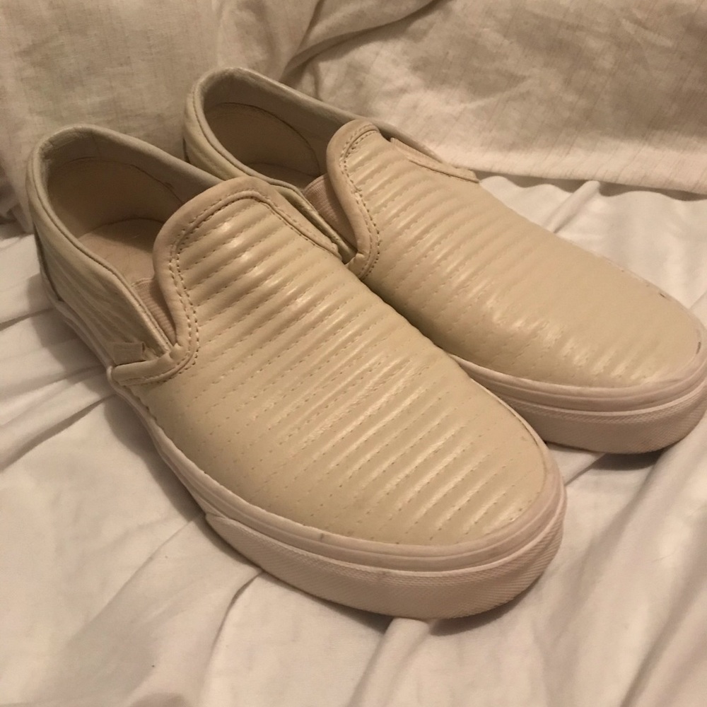 Leather vans